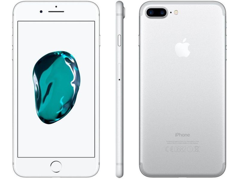 iPhone 7 Plus Apple 32GB Prateado 5,5” 12MP - iOS - iPhone